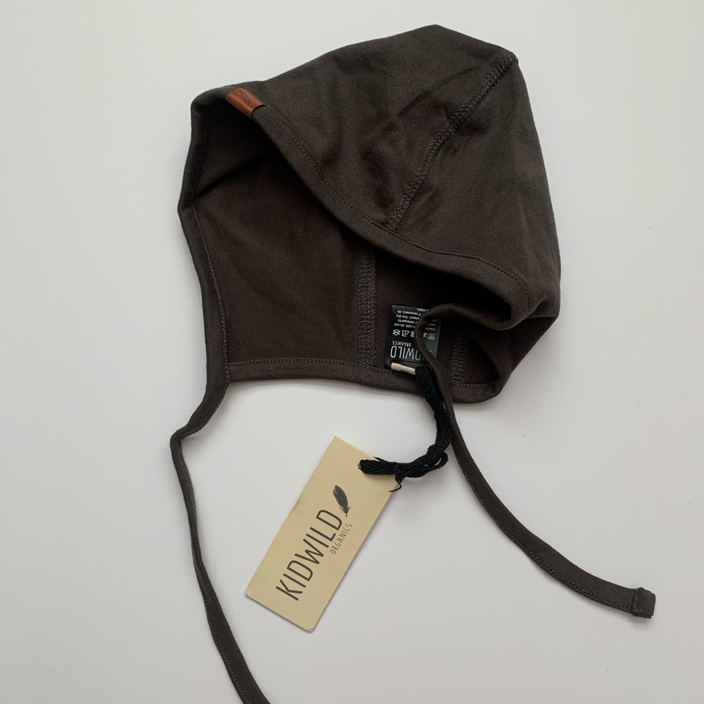 Kidwild Slate Baby Bonnet